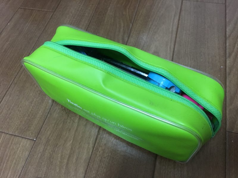 筆箱の収納